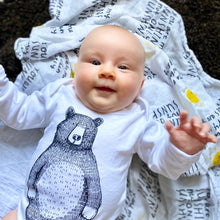 You Are My Sunshine Baby Muslin - 100% bamboo, 60 x 60cm square, NEW to The Lullaby Collection