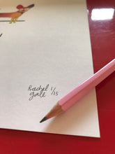 * The Doggy Collection * NEW art prints, 4 doggy designs * 100% recycled paper, A4 unframed,