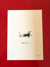 * The Doggy Collection * NEW art prints, 4 doggy designs * 100% recycled paper, A4 unframed,