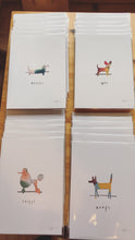 * The Doggy Collection * NEW art prints, 4 doggy designs * 100% recycled paper, A4 unframed,