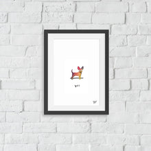 * The Doggy Collection * NEW art prints, 4 doggy designs * 100% recycled paper, A4 unframed,