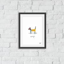 * The Doggy Collection * NEW art prints, 4 doggy designs * 100% recycled paper, A4 unframed,