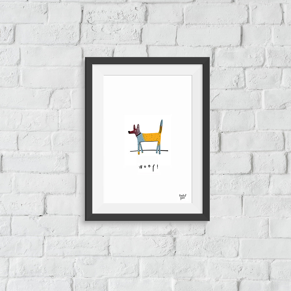 * The Doggy Collection * NEW art prints, 4 doggy designs * 100% recycled paper, A4 unframed,