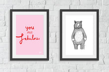 * NEW ART PRINTS  * Choose from 5 designs, 100% recycled paper, size A4, unframed