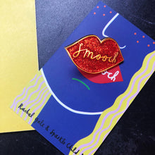 Sparkly Smooch Enamel Pin *NEW COLLABORATION *