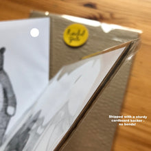 * NEW ART PRINTS  * Choose from 5 designs, 100% recycled paper, size A4, unframed