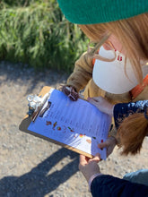 'Little Explorer' Kids Kit Bag - Screen printed hand-drawn design on organic cotton