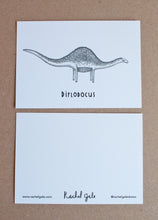 DINOSAUR Card Bundle  *12 pack* 4 Dinosaur illustrations, 3 of each design * Size A6 printed on recycled card - The perfect gift