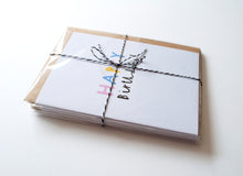 HAPPY BIRTHDAY - A6 Greetings card with envelope - Printed on quality recycled card