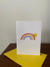 Happy Days - NEW greetings card with yellow envelope - 100% planet-friendly materials