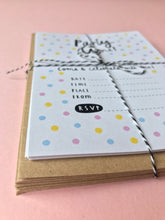 Party Invitations - Choose from 3 designs - Pack of 10 with envelopes - 100% eco friendly materials!