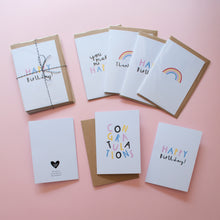 YOU MAKE ME HAPPY - A6 Greetings card with envelope- Printed on quality recycled card
