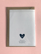 HELLO LITTLE ONE - A6 Greetings card with envelope - Printed on quality recycled card