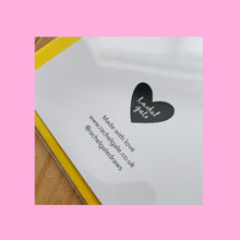 Happy Days - NEW greetings card with yellow envelope - 100% planet-friendly materials